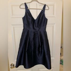 Alfred Sung Midnight Navy Cocktail Dress Size 6